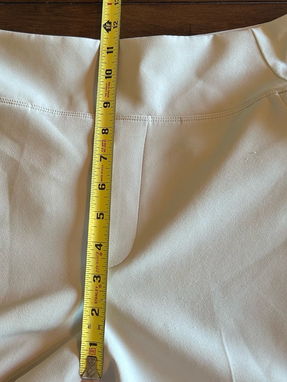 Athleta Endless High Rise Pants Size 8 Cream MSRP 109.00 - Picture 7 of 14